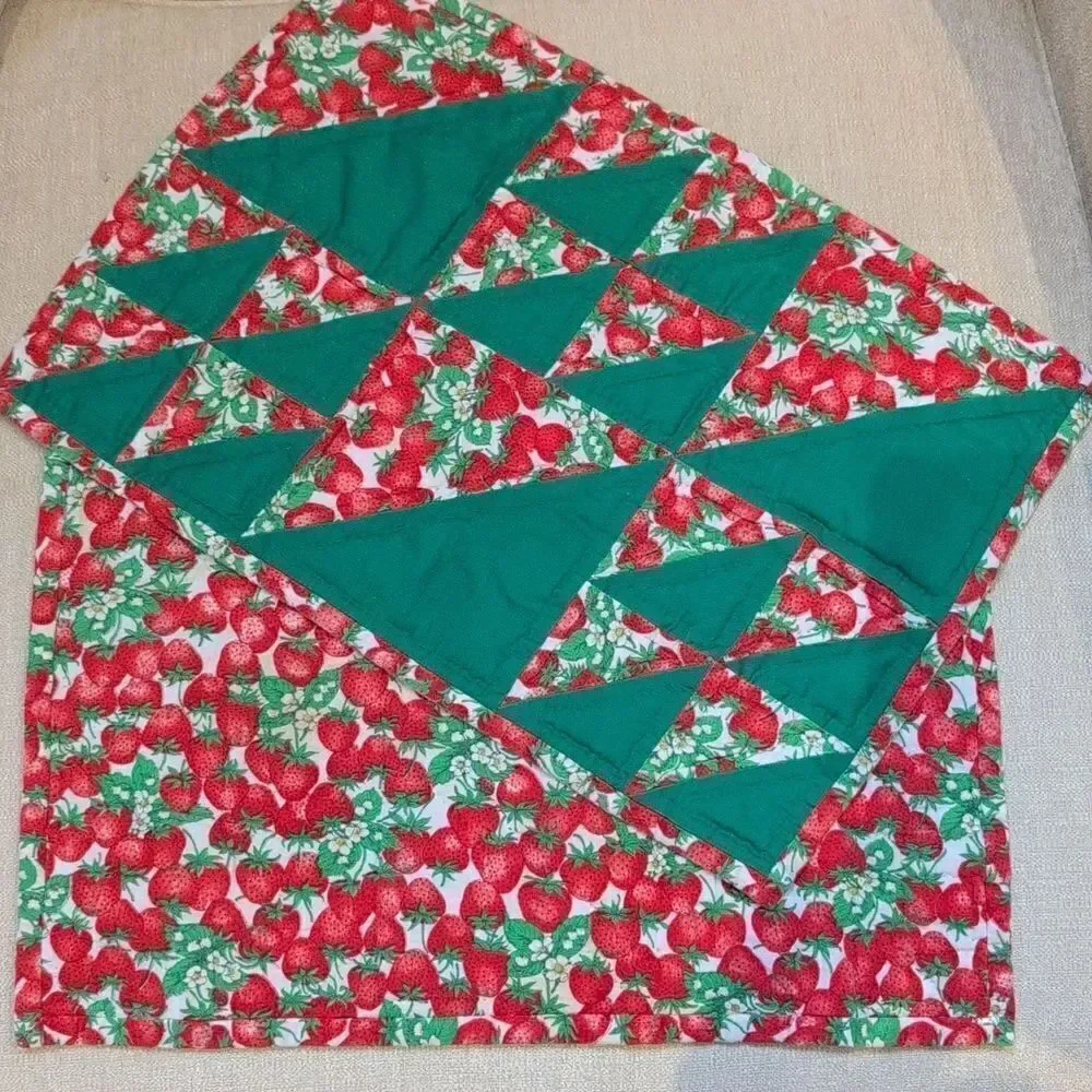 Vintage hand stitched